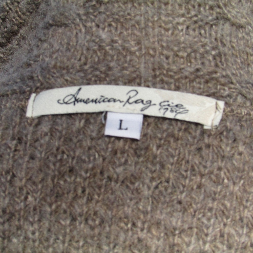 American Rag Gray Open-Front Cardigan - Picture 2 of 6